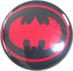 Vampir Fledermaus Button